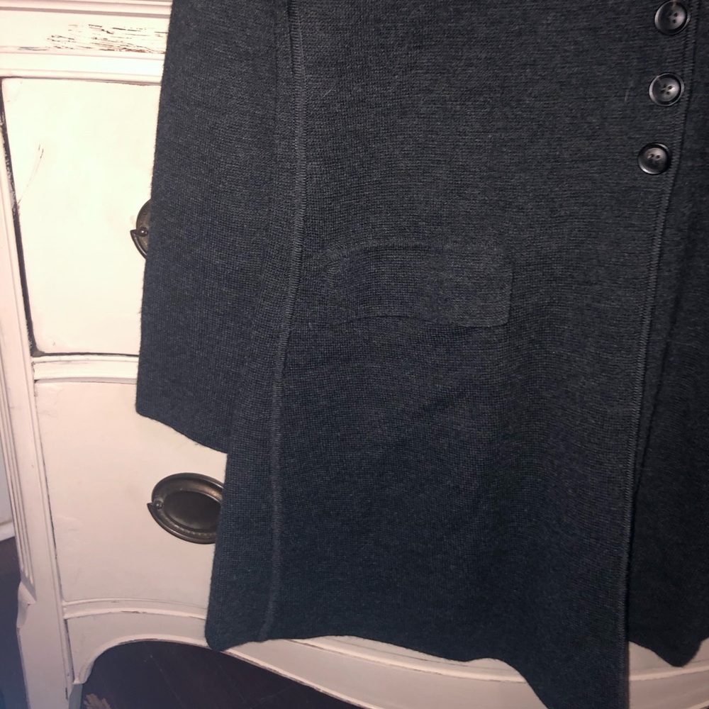 Eileen Fisher Wool Sweater Coat MP - Picture 5 of 12